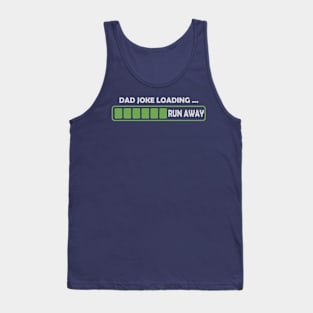 Dad jock loading, run away Tank Top